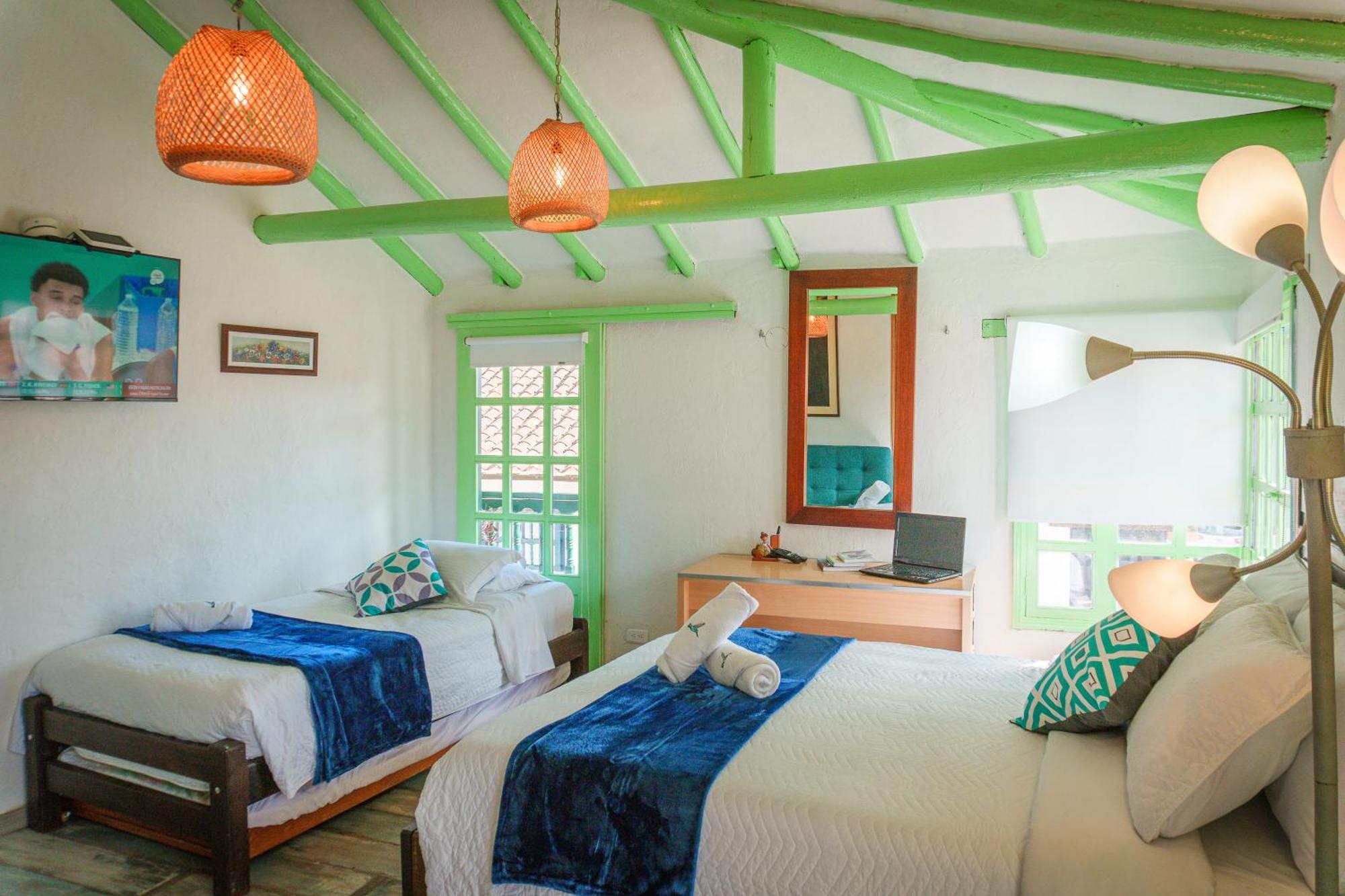 Apartamentos Y Habitaciones Le Colibri - Villa De Leyva Exteriér fotografie