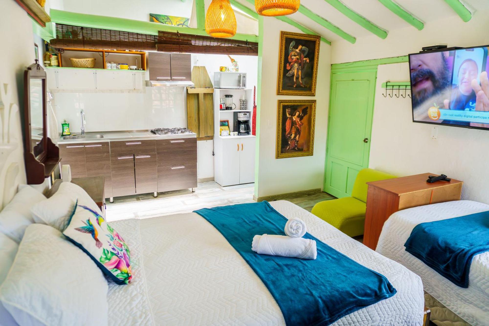 Apartamentos Y Habitaciones Le Colibri - Villa De Leyva Exteriér fotografie
