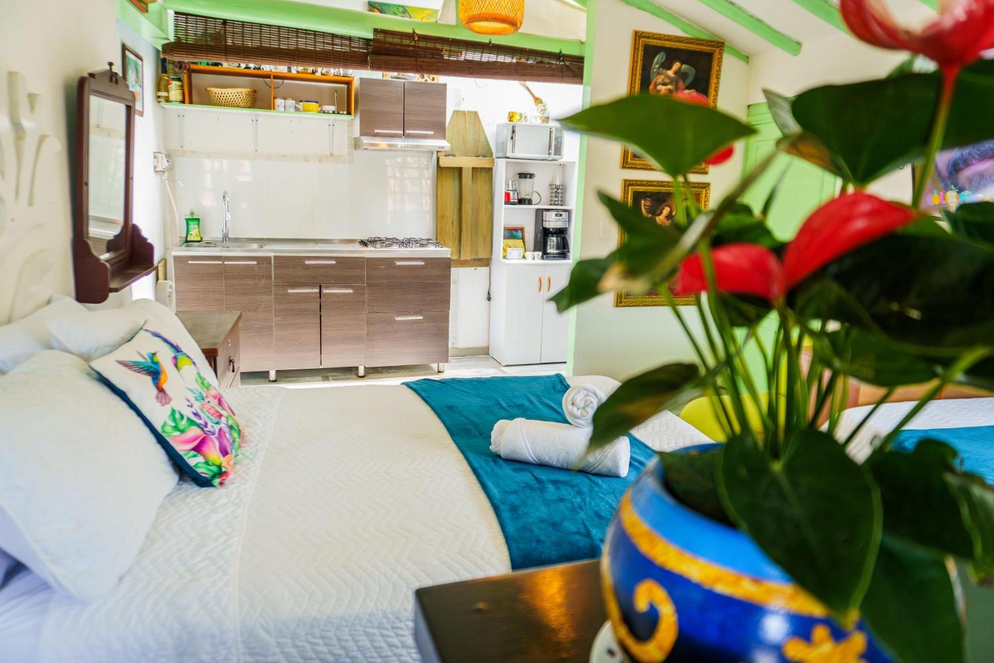 Apartamentos Y Habitaciones Le Colibri - Villa De Leyva Exteriér fotografie