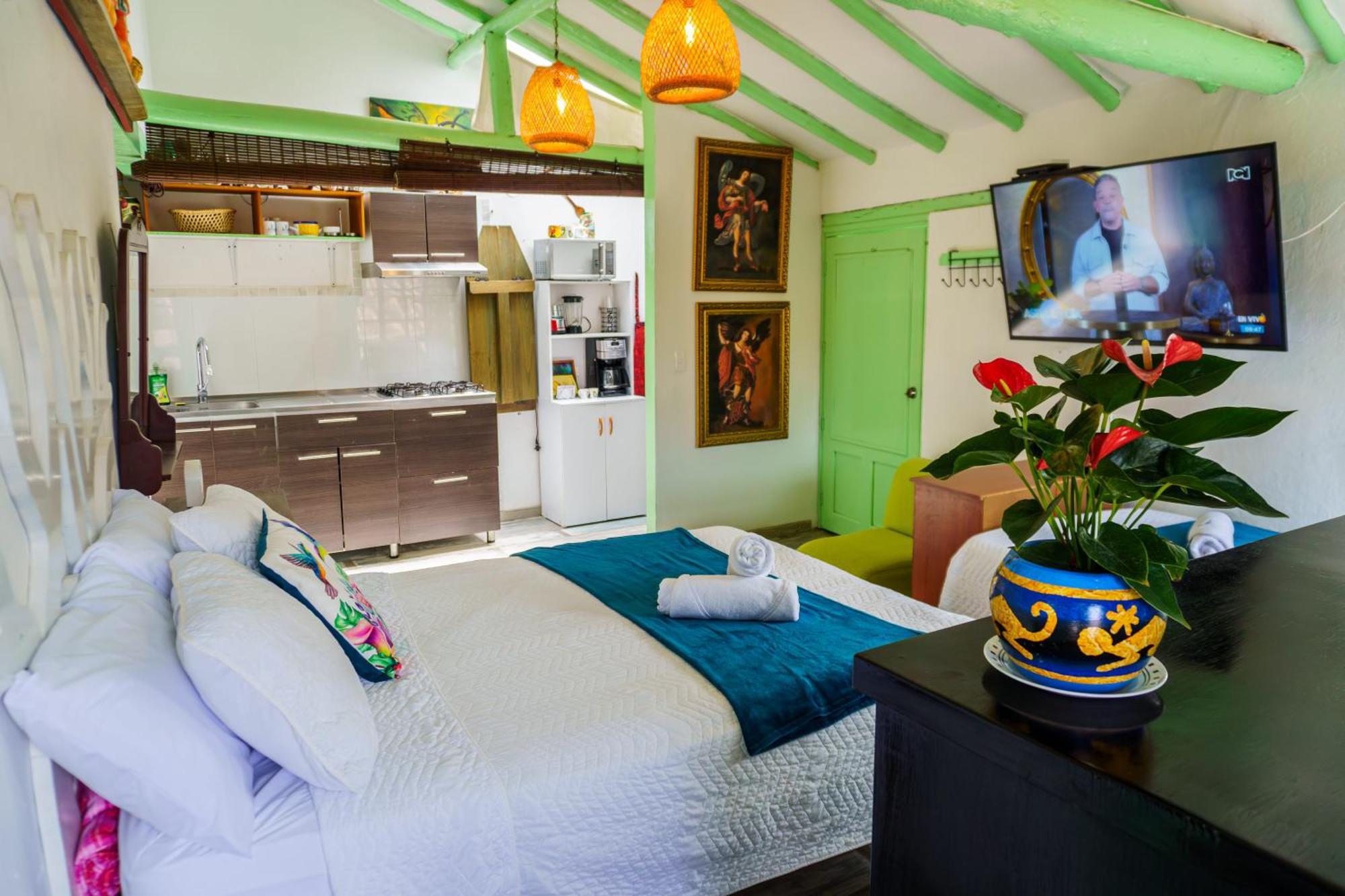 Apartamentos Y Habitaciones Le Colibri - Villa De Leyva Exteriér fotografie