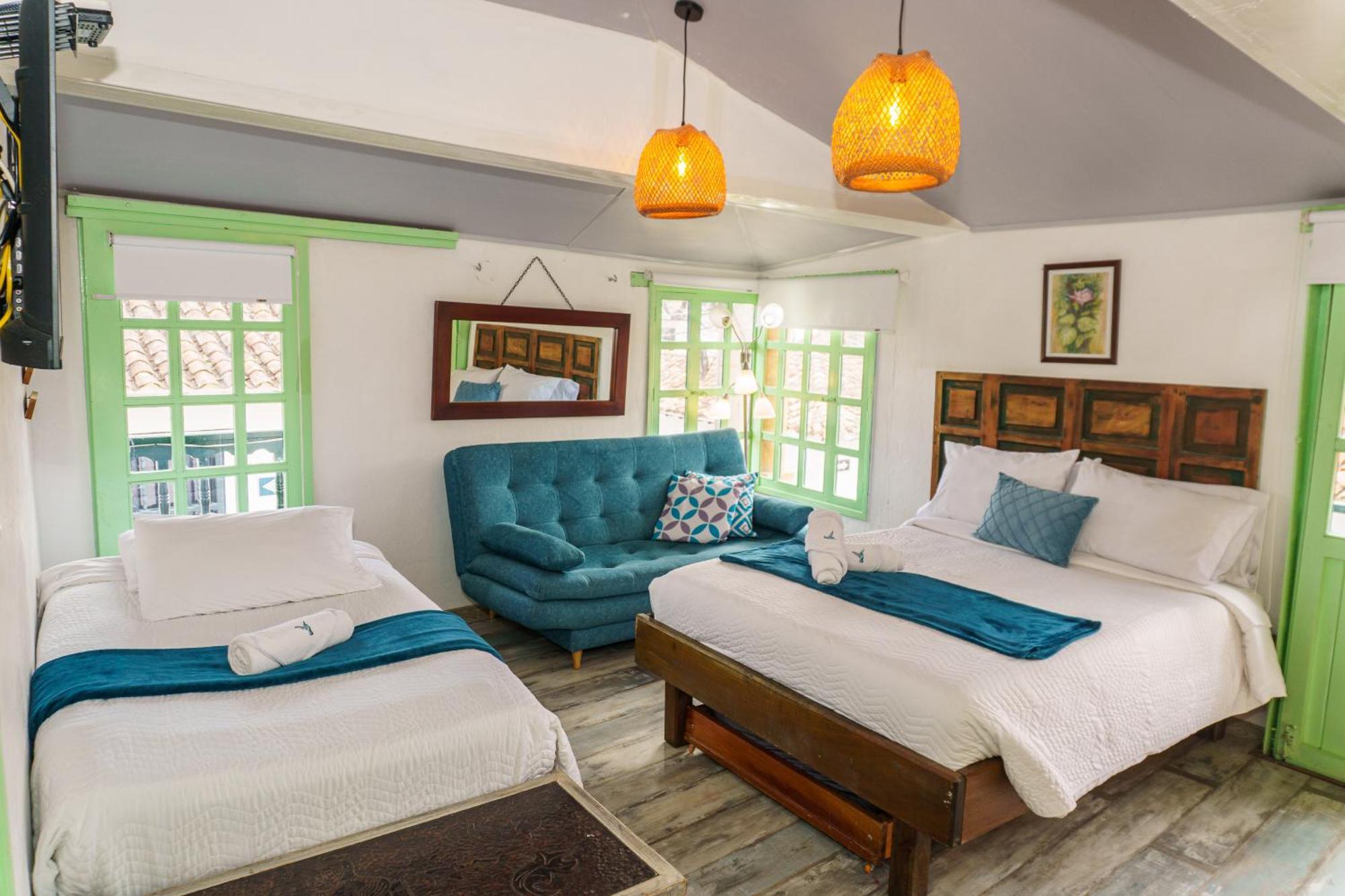 Apartamentos Y Habitaciones Le Colibri - Villa De Leyva Exteriér fotografie