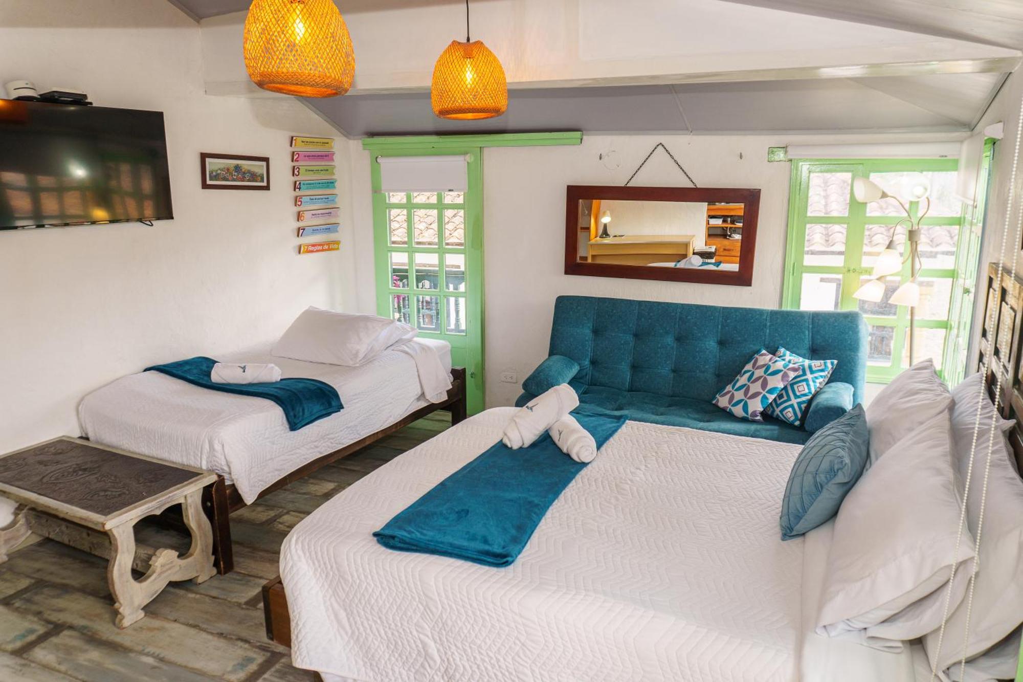 Apartamentos Y Habitaciones Le Colibri - Villa De Leyva Exteriér fotografie